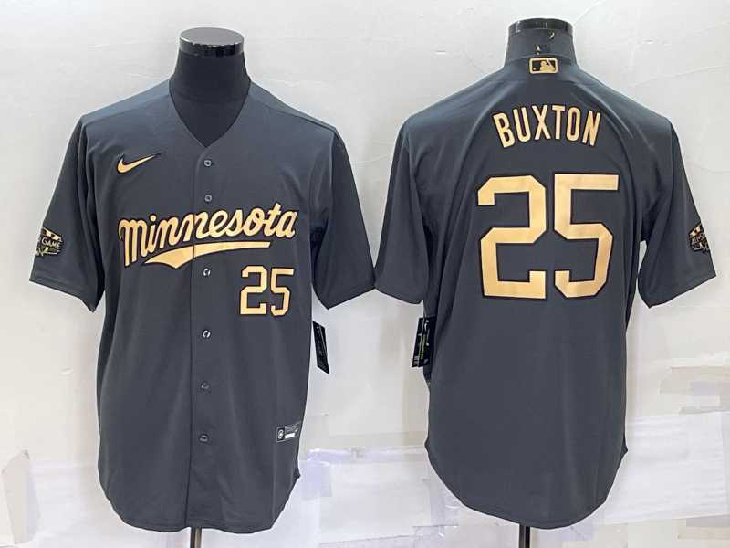 Minnesota Twins #25 Byron Buxton Number Grey 2022 All Star Stitched Cool Base Nike Jersey,We sell and wholesale Minnesota Twins #25 Byron Buxton Number Grey 2022 All Star Stitched Cool Base Nike Jersey on line form chian!
